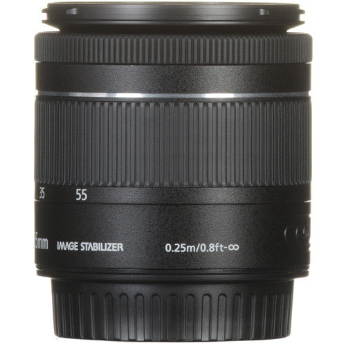 Canon EF-S 18-55mm f/4-5.6 IS STM Lens (Black)