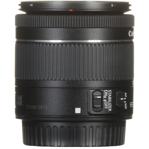 Canon EF-S 18-55mm f/4-5.6 IS STM Lens (Black)