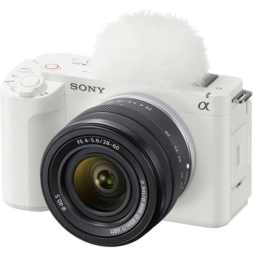 Sony ZV-E1 Mirrorless Camera With 28-60mm Lens (ILCZV-E1L) (White)