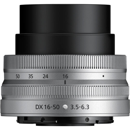 Nikon Z 16-50mm f/3.5-6.3 VR Lens (Silver)