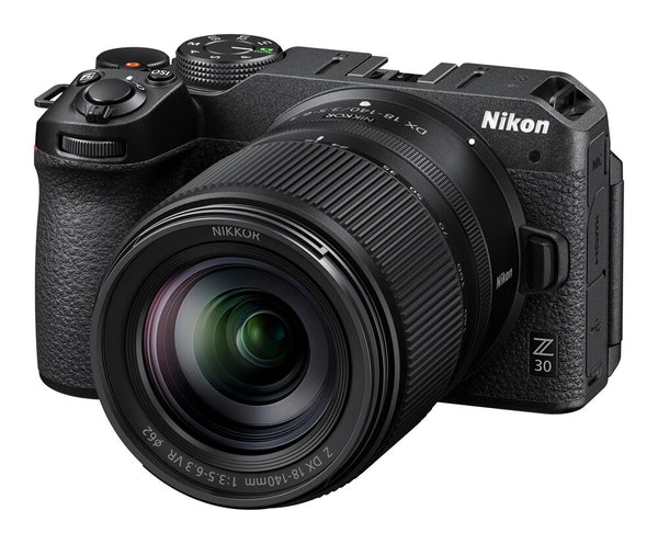 Nikon Z30 Mirrorless Camera Body With 18-140mm f/3.5-6.3 VR Lens