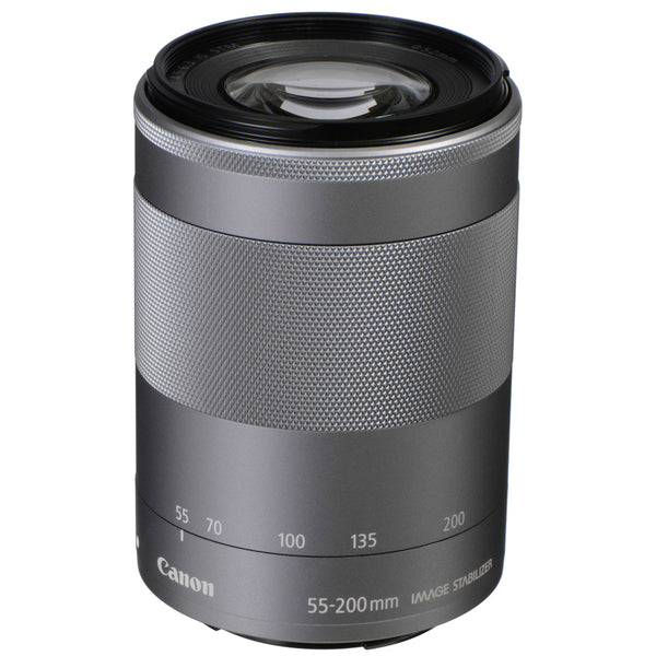 Canon EF-M 55-200mm f/4.5-6.3 IS STM Silver