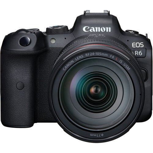 Canon EOS R6 with RF 24-105mm f/4L IS USM Lens (No Adapter)