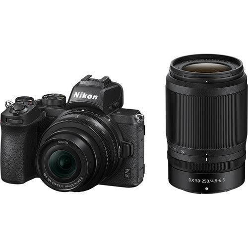 Nikon Z50 Twin Kit Z DX 16-50mm F/3.5-6.3 VR + Z DX 50-250 F/4.5-6.3 VR