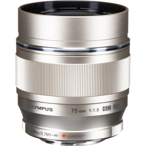 Olympus M.Zuiko ED 75mm F1.8 (Silver)