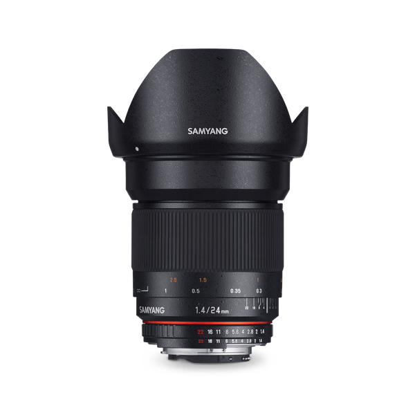Samyang 24mm F1.4 Lens (Nikon F With AE Chip)