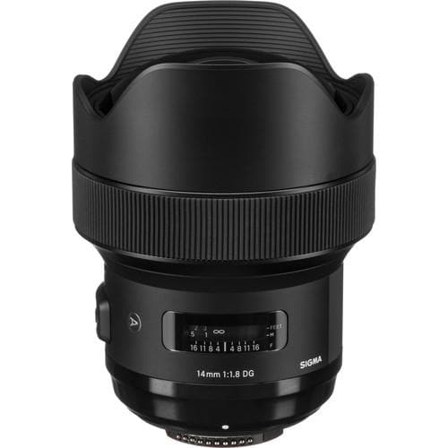 Sigma 14mm f/1.8 DG HSM Art Lens for (Nikon F)