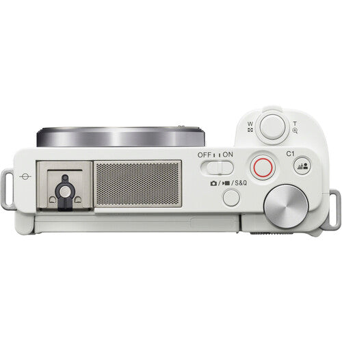 Sony ZV-E10 Mirrorless Camera Body White (ILCZV-E10)